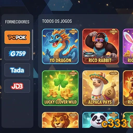 Ilustração de Variedade de Jogos Disponíveis